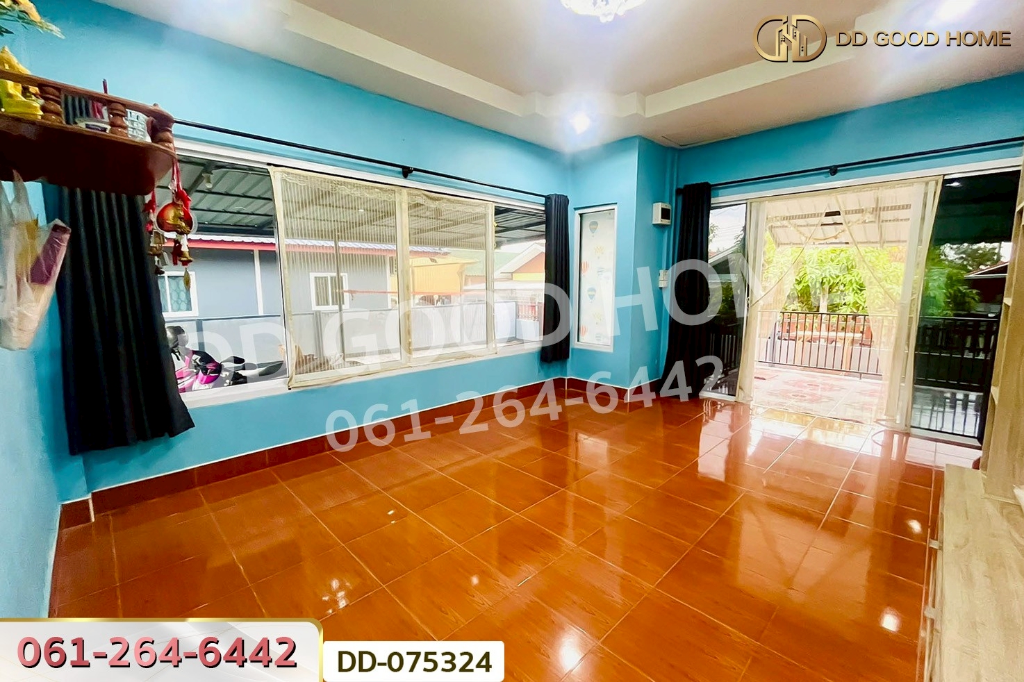 DD-075324 บ้านเดี่ยว หนองขาม ศรีราชา ชลบุรี ใกล้สนามบินหนองค้อ